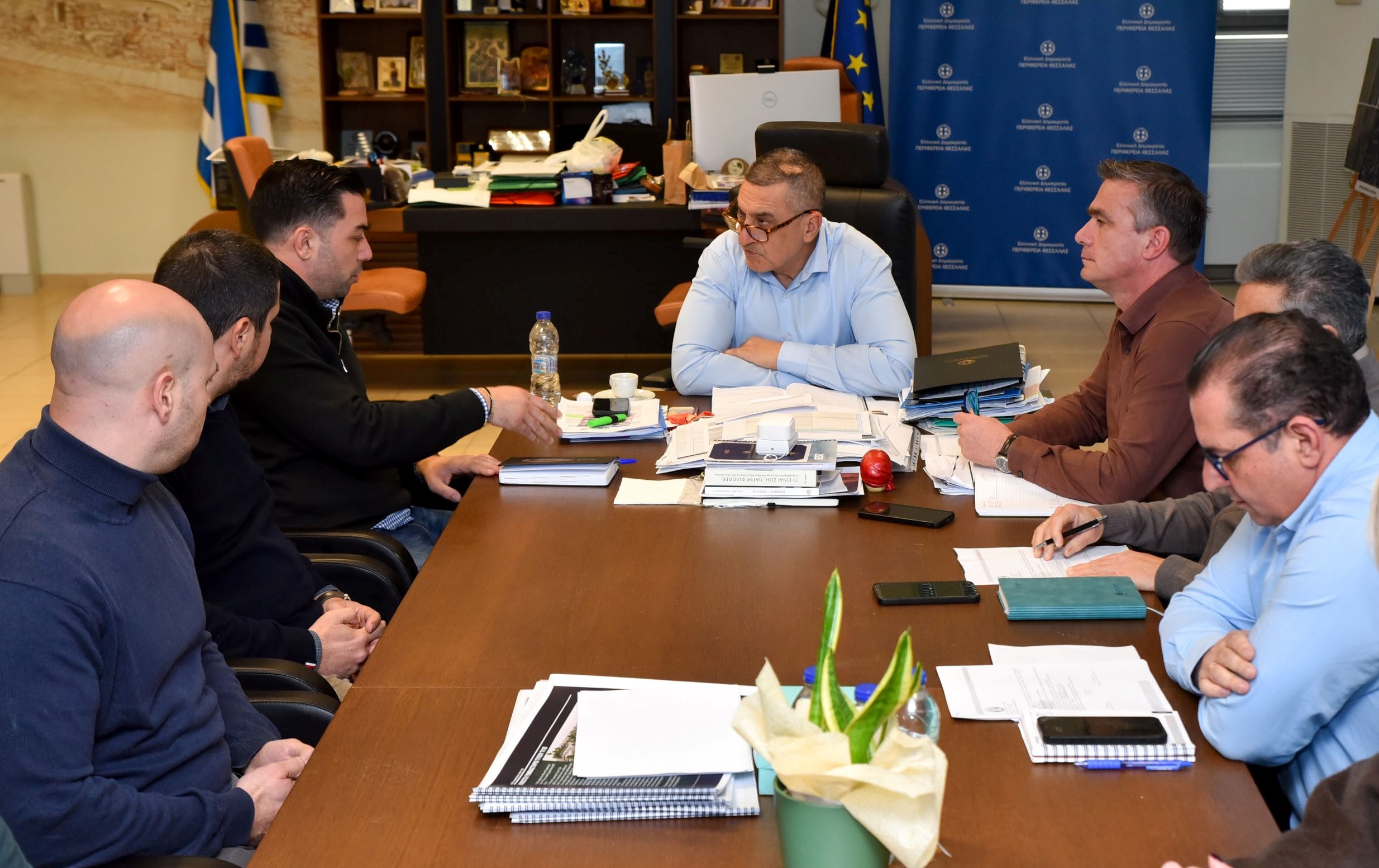 To υδατικό ζήτημα στη συνάντηση Κουρέτα με γεωπόνους